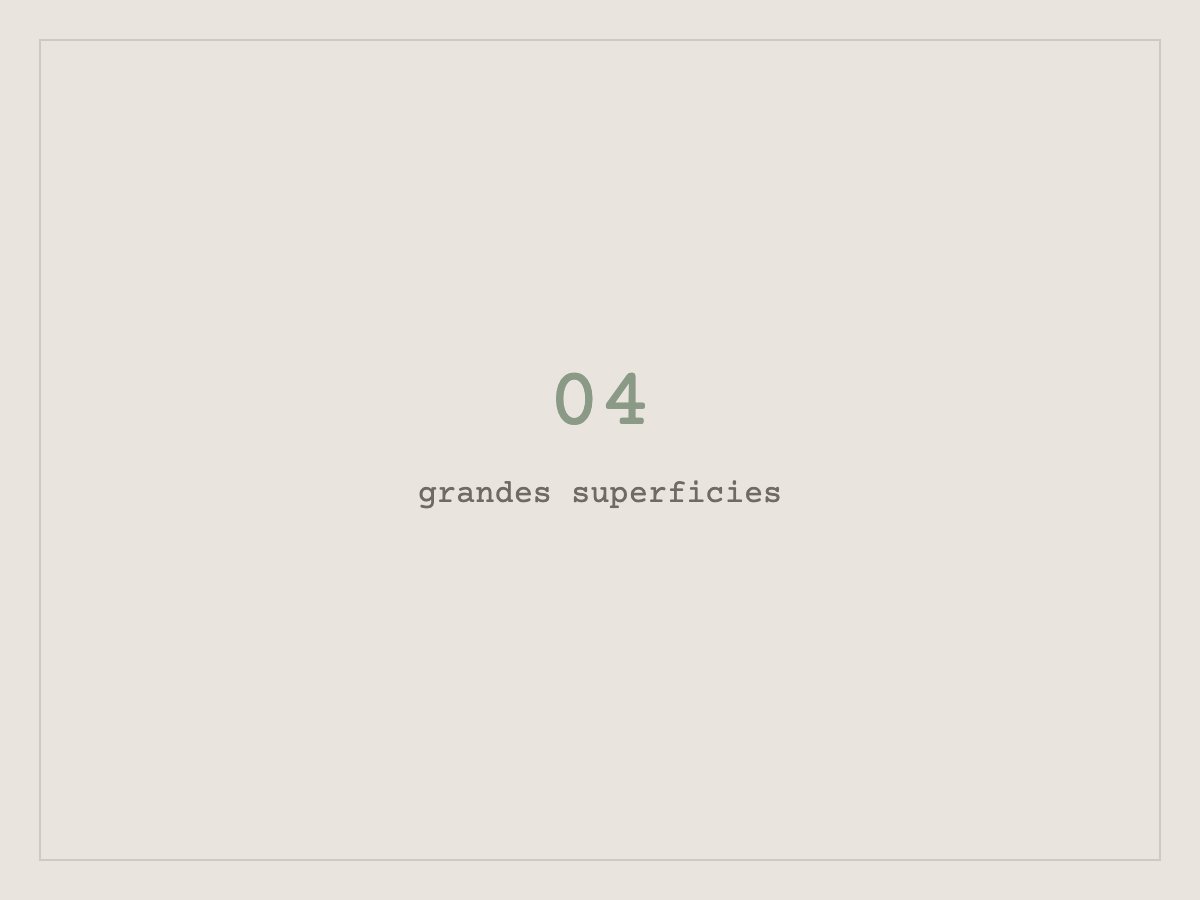Grandes superficies